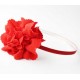 Diadema bebe flor varios colores