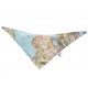 Bandana bebe mapa mundi