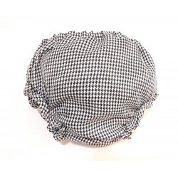 Cubrepañal pata de gallo