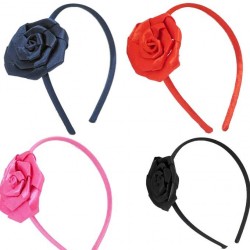 Diadema bebe varios colores flor