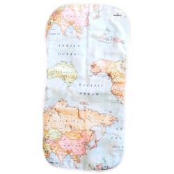 Colchoneta para sillas de paseo mapamundi 