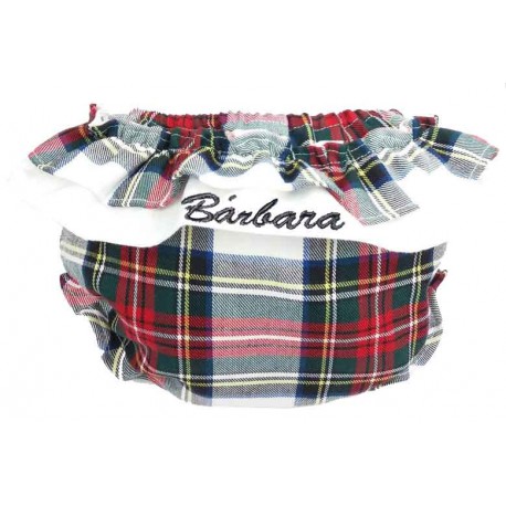 cubre pañal braguita escoces