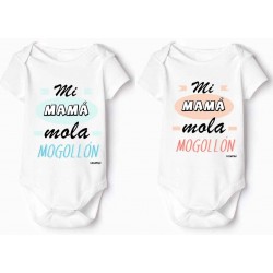 body bebé personalizado mi mamá mola mogollón