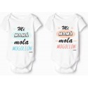body bebé personalizado mi mamá mola mogollón