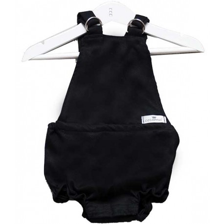 Pelele para bebé en color negro