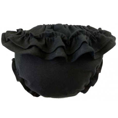 Culotte braguita con volante negro