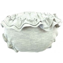 Culotte braguita con volante gris