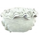 Culotte braguita punto con volante gris