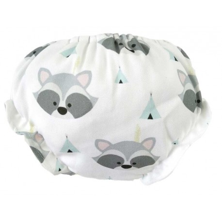culottes para bebé mapaches tipi