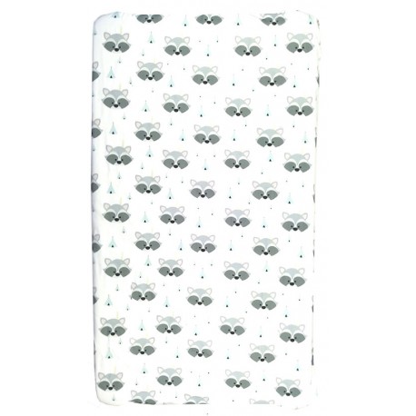 Funda cambiador bebe 80x50 panda rosa
