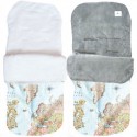 Saco silla paseo bebe mapamundi
