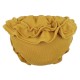 Culotte braguita con volante mostaza