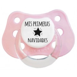 Chupete bebé Mis primeras navidades