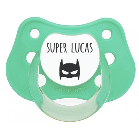 Chupete personalizados Super Héroe