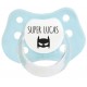 Chupete personalizados Super Héroe Azul