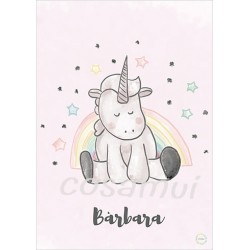 Laminas decorativas unicornio star