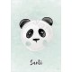 Laminas decorativas panda mint