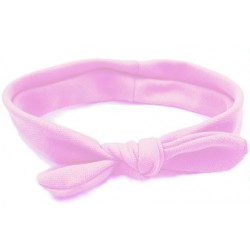 turbante bebé punto rosa