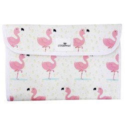 Portadocumentos bebé flamencos pineapple