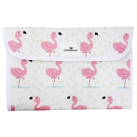 Portadocumentos bebé flamencos pineapple
