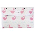 Portadocumentos bebé flamencos pineapple