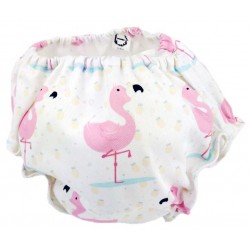 culote bebé flamencos pineapple