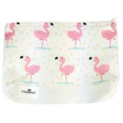 Neceser flamencos pineapple
