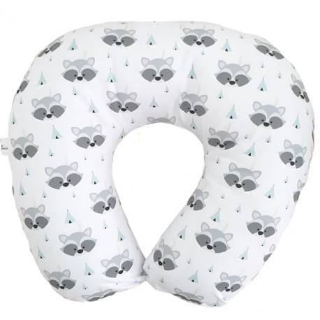 Cojín de lactancia mapaches tipi