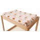 Funda cambiador bebe 80x50 icecream