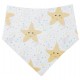 Bandana para bebé algodon estrellas mar