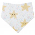 Bandana para bebé algodon estrellas mar