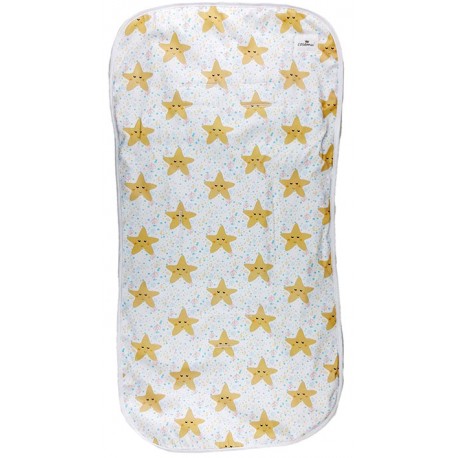 Colchoneta funda verano carrito paseo estrellas mar