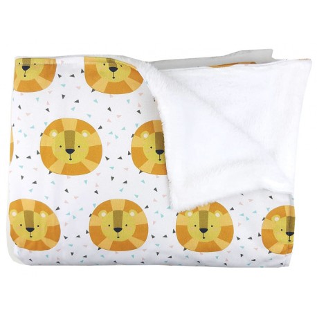 manta para recien nacido lion king