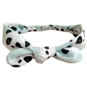 turbante bebé panda mint