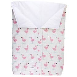 Arrullo o saco dormir capazo flamencos pineapple