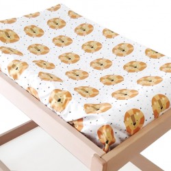 Funda cambiador bebe 80x50 lion king