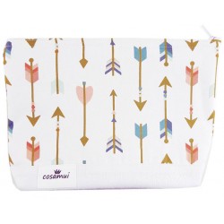 Neceser impermeable flechas pastel