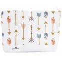 Neceser impermeable flechas pastel
