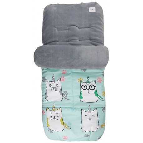 Saco universal silla paseo bebe cat unicorn