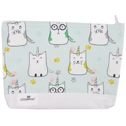 Neceser impermeable cat unicorn