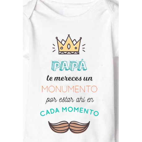 Body bebe día del padre monumento