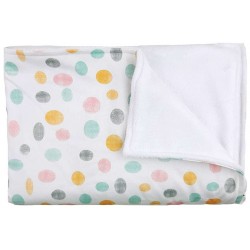 manta carrito paseo bebe puntos rasgados