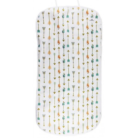 Colchoneta funda verano carrito paseo flechas pastel