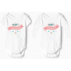 Body bebe san valentín mamá
