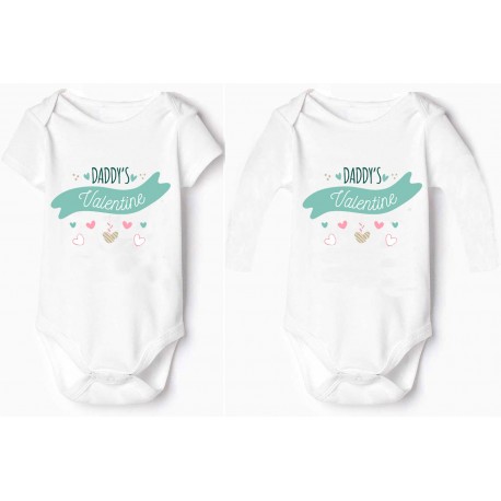 Body bebe san valentín papá
