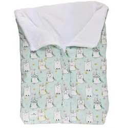 Arrullo o saco dormir capazo gato unicornio