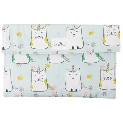 Portadocumentos bebé impermeable cat unicorn