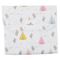 Cambiador plegable impermeable tipis cactus
