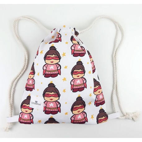 bolsa o mochila infantil o adulto colegio superB