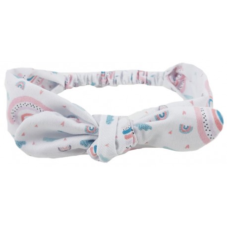 turbante bebé arcoiris